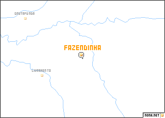 map of Fazendinha