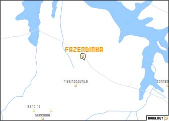 map of Fazendinha