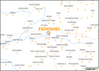 map of Fazi ki Dhok