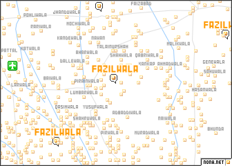 map of Fāzilwāla