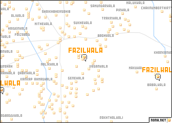 map of Fāzilwāla