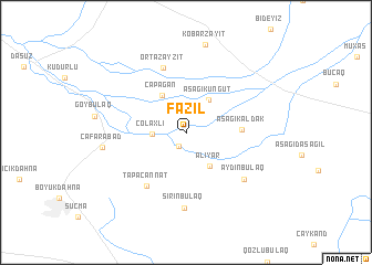 map of Fazil