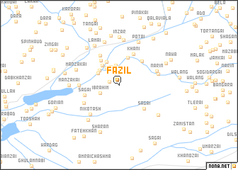 map of Fazil