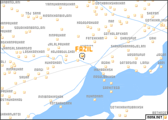 map of Fāzil