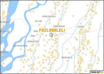 map of Fazla Baleli