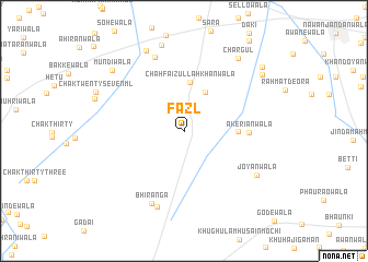 map of Fazl