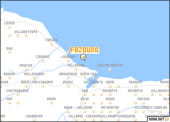 map of Fazouro