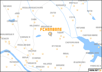 map of F. Chambane