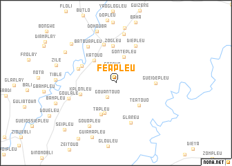 map of Feapleu