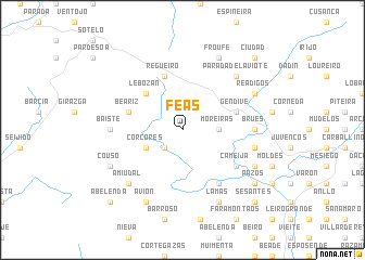 map of Feás