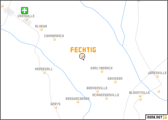 map of Fechtig