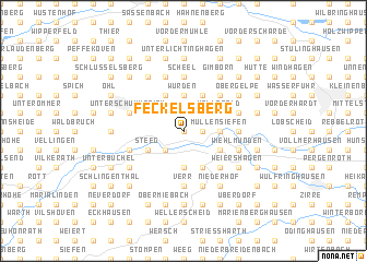 map of Feckelsberg