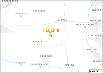 map of Fedchin