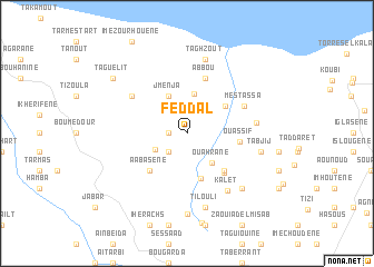 map of Feddal