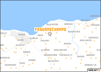 map of Feddane Chappo