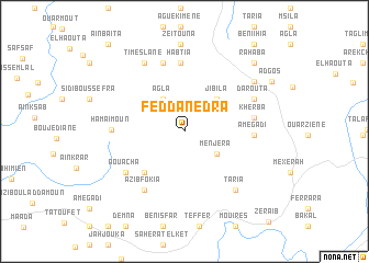 map of Feddâne Dra