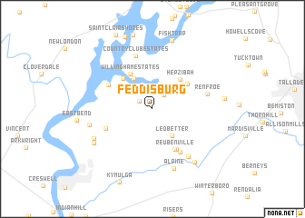 map of Feddisburg