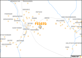 map of Federd