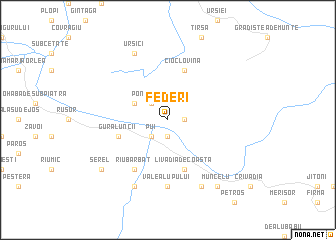 map of Federi