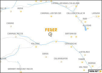 map of Feder