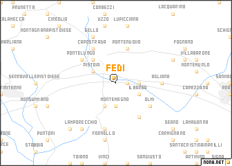 map of Fedi