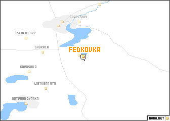 map of Fed\