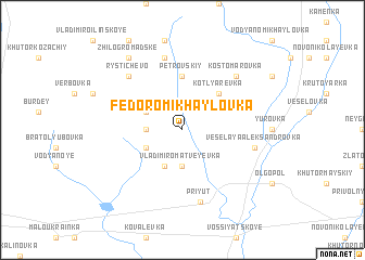 map of Fëdoro-Mikhaylovka