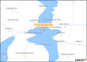 map of Fëdorovka