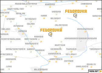 map of Fëdorovka