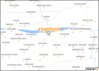 map of Fëdorovka