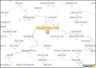 map of Fedorovtsy