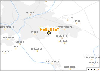 map of Fedortsy