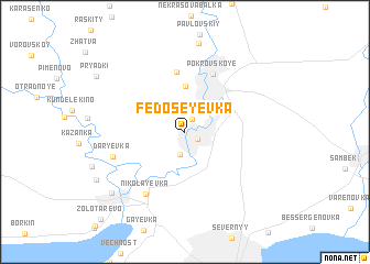 map of Fedoseyevka