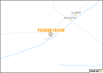 map of Fedoseyevka