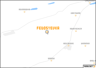 map of Fedos\