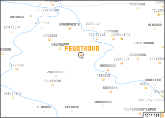 map of Fedotkovo