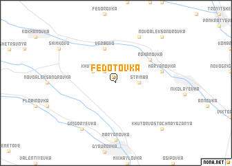 map of Fedotovka