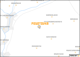 map of Fedotovka