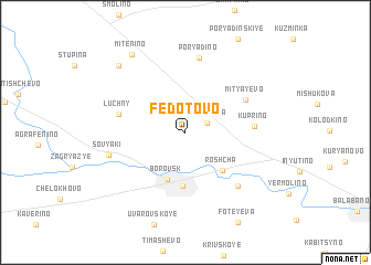 map of Fedotovo