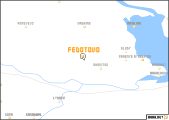 map of Fedotovo