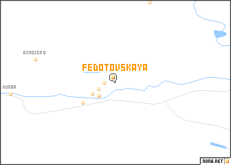 map of Fedotovskaya