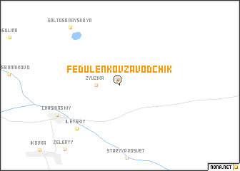 map of (( Fedulenkov Zavodchik ))