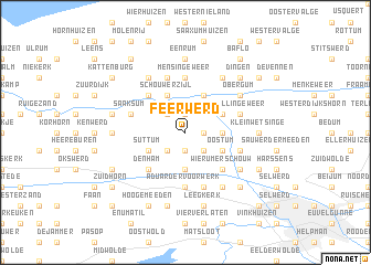map of Feerwerd