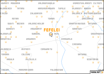 map of Fefelei