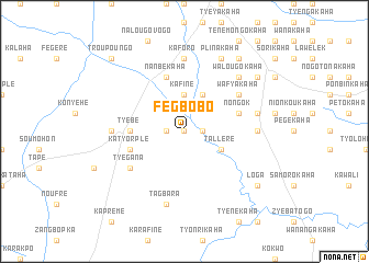map of Fegbobo