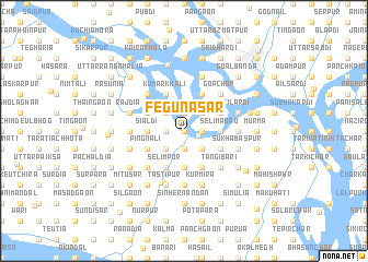 map of Fegunāsār