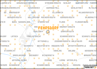 map of Fehrsdorf