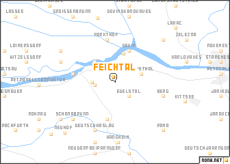 map of Feichtal