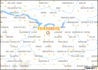 map of Feierabend