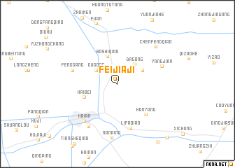 map of Feijiaji